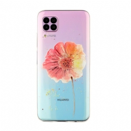 θηκη κινητου Huawei P40 Lite Άνευ Ραφής Λουλουδάτο Μοτίβο Ακουαρέλας