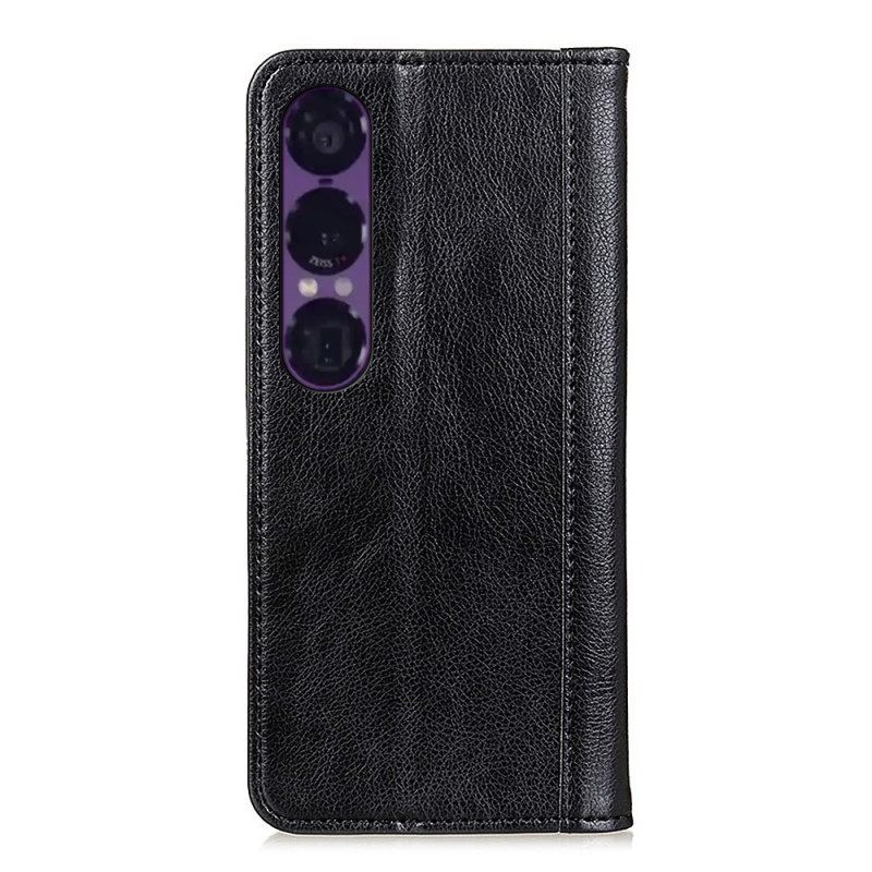 Δερματινη Θηκη Sony Xperia 1 Vii Δέρμα Με Σχισμές