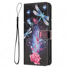 Δερματινη Θηκη Sony Xperia 1 Vii Λιβελούλες