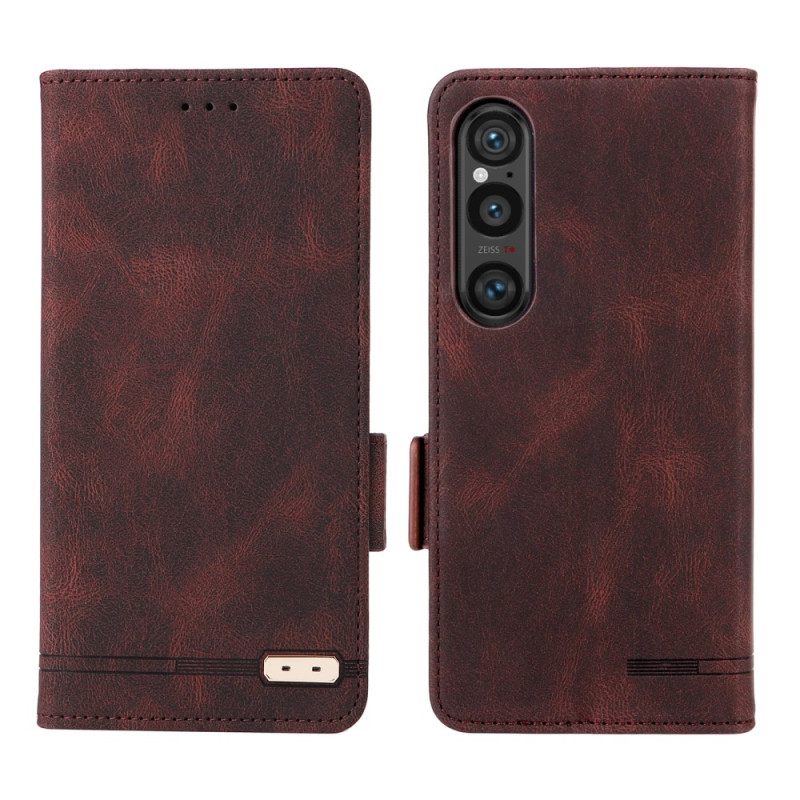 Δερματινη Θηκη Sony Xperia 1 Vii Ρετρό