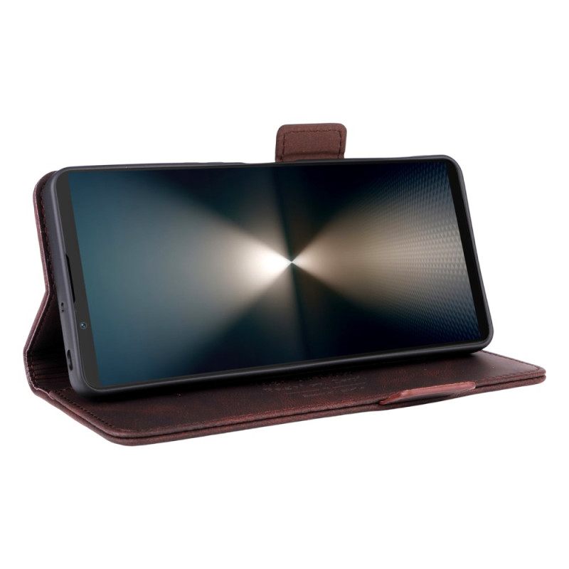 Δερματινη Θηκη Sony Xperia 1 Vii Ρετρό