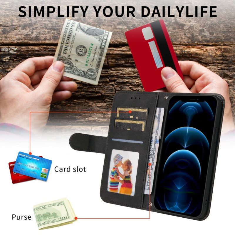 Δερματινη Θηκη Sony Xperia 1 Vii Vintage Εφέ Με Πριτσίνι