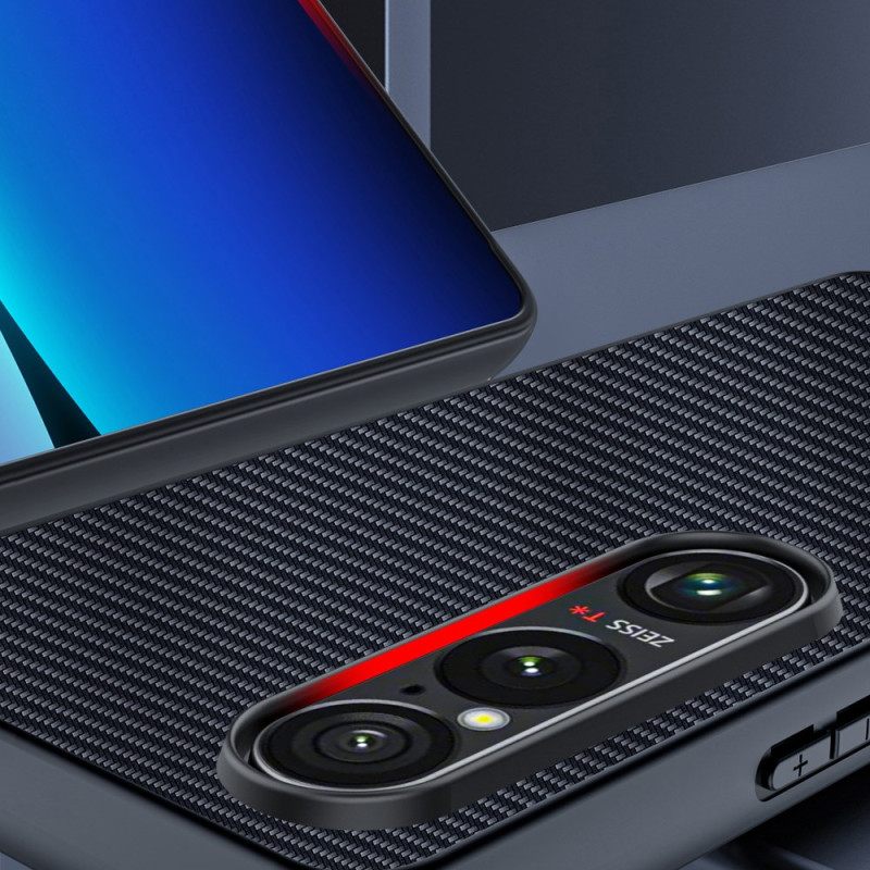 Κάλυμμα Sony Xperia 1 Vii Ανθρακονήματα Σιλικόνης