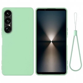 Κάλυμμα Sony Xperia 1 Vii Σιλικόνη Με Κορδόνι