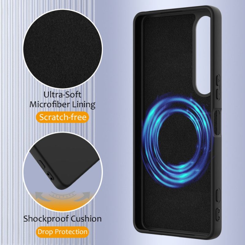 Κάλυμμα Sony Xperia 1 Vii Σιλικόνη Συμβατή Με Magsafe Με Κορδόνι Σιλικόνης