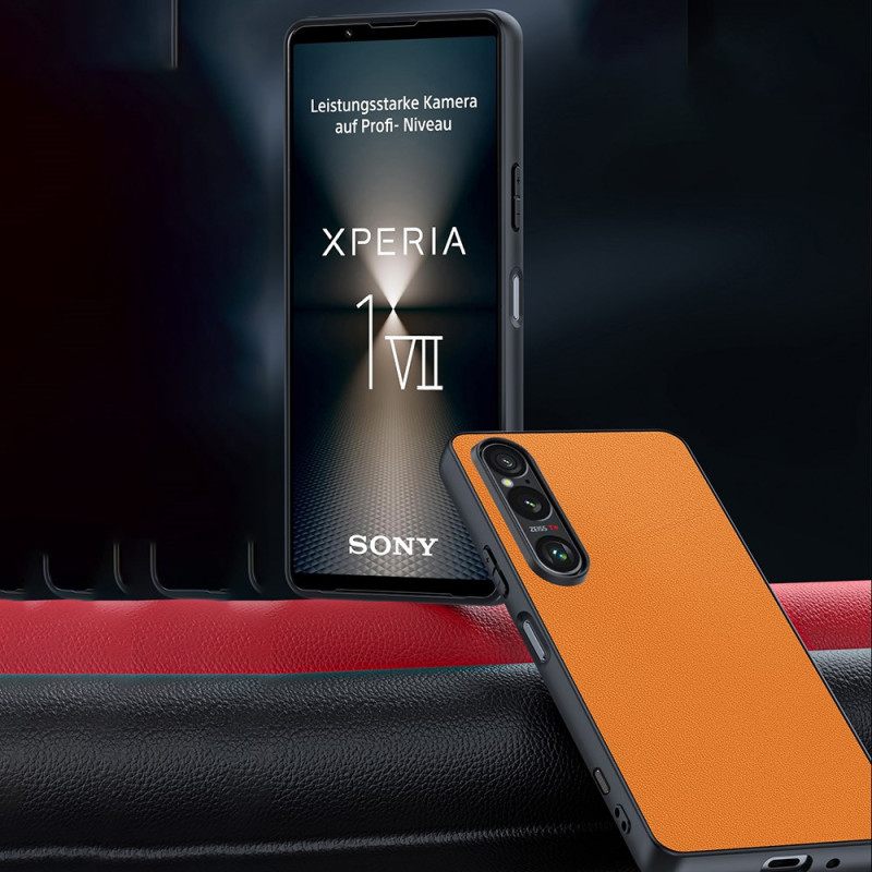 Κάλυμμα Sony Xperia 1 Vii Θήκες Κινητών Δερμάτινο Εφέ