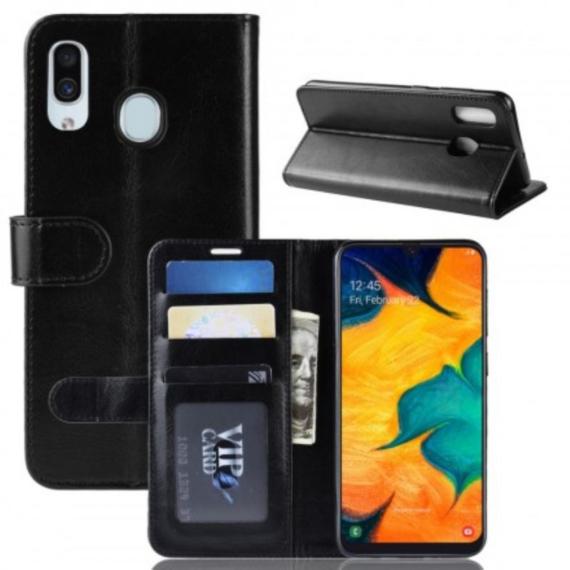 Κάλυμμα Samsung Galaxy A30 / A20 Ultra Faux Leather