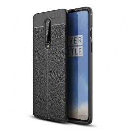 θηκη κινητου OnePlus 8 Δερμάτινο Εφέ Litchi Διπλής Γραμμής