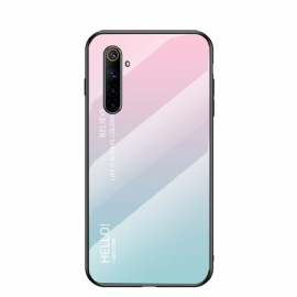 Θήκη Realme 6 Tempered Glass Γεια Σας