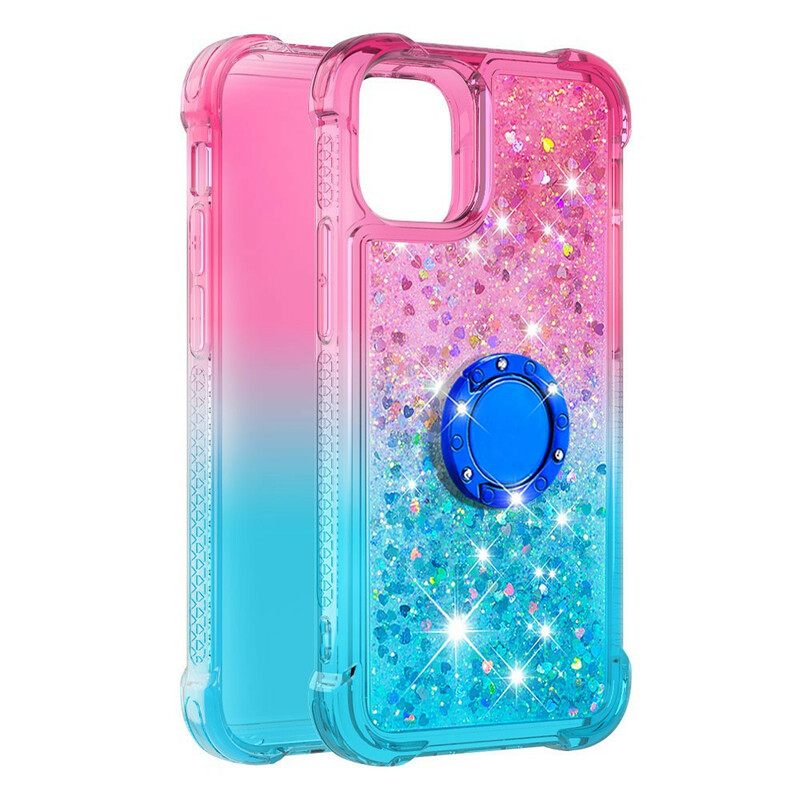 Θήκη iPhone 13 Pro Glitter Ring-support