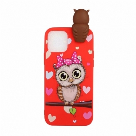 Θήκη iPhone 13 Pro Miss Owl 3d