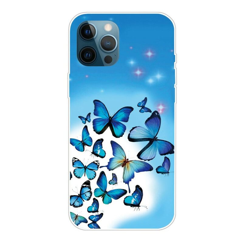 Θήκη iPhone 13 Pro Πεταλούδες Πεταλούδες