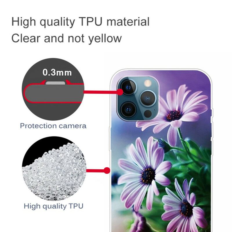 Θήκη iPhone 13 Pro Ρεαλιστικά Λουλούδια