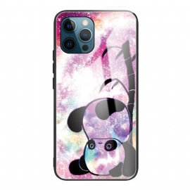 Θήκη iPhone 13 Pro Tempered Glass Panda And Bamboo