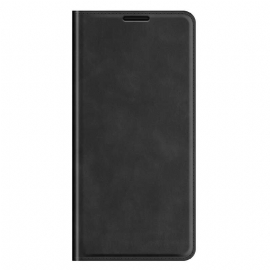 θηκη κινητου iPhone 13 Pro Θήκη Flip Εφέ Από Μαλακό Δέρμα Μετάξι