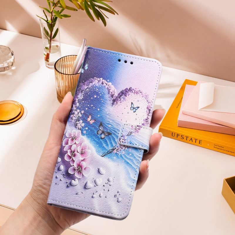 Δερματινη Θηκη Realme 14 5g Καρδιά