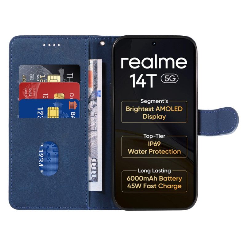 Δερματινη Θηκη Realme 14 5g Κυματιστό