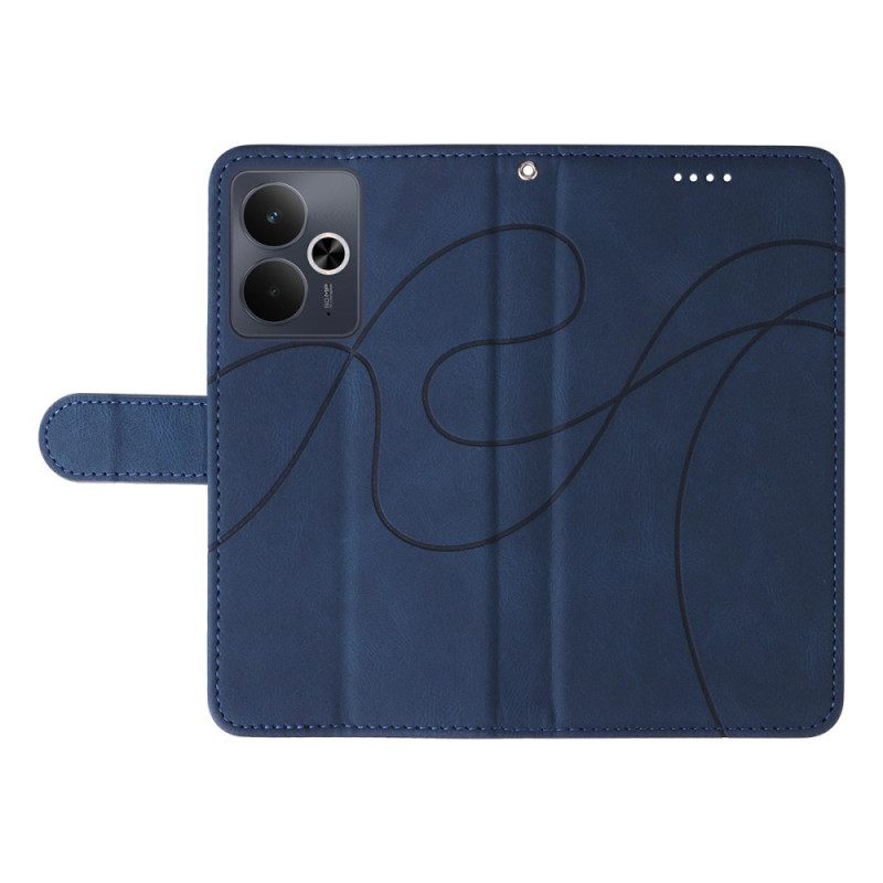 Δερματινη Θηκη Realme 14 5g Κυματιστό