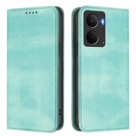 Δερματινη Θηκη Realme 14 5g Ρετρό Rfid Προστασία