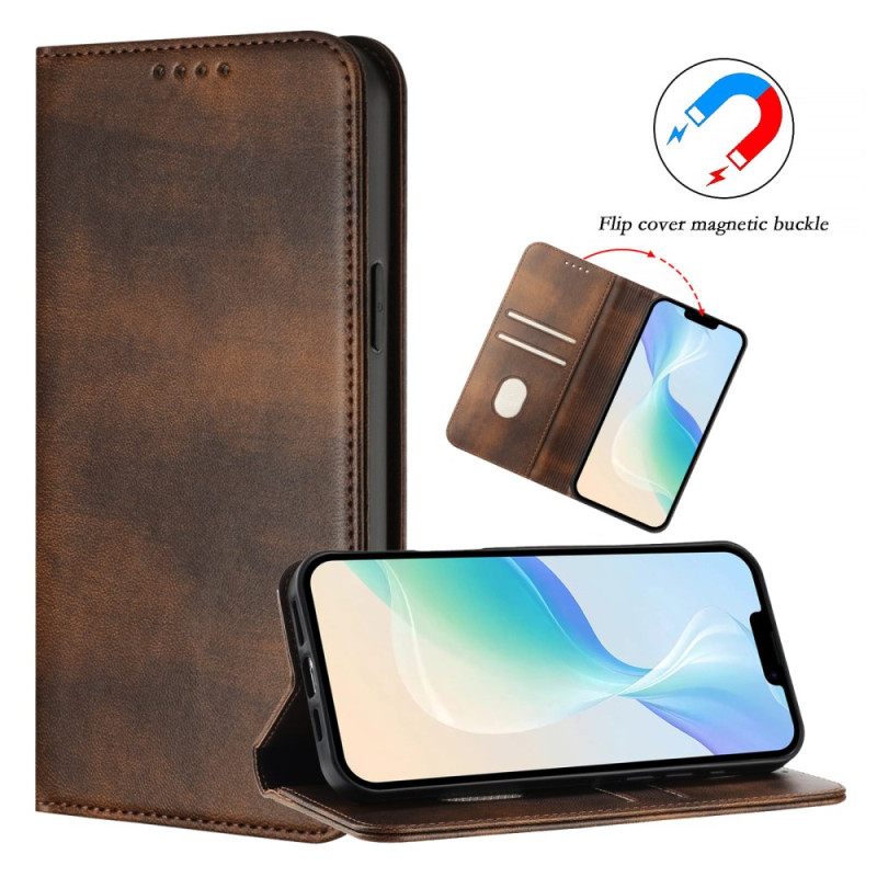 Δερματινη Θηκη Realme 14 5g Ρετρό Rfid Προστασία