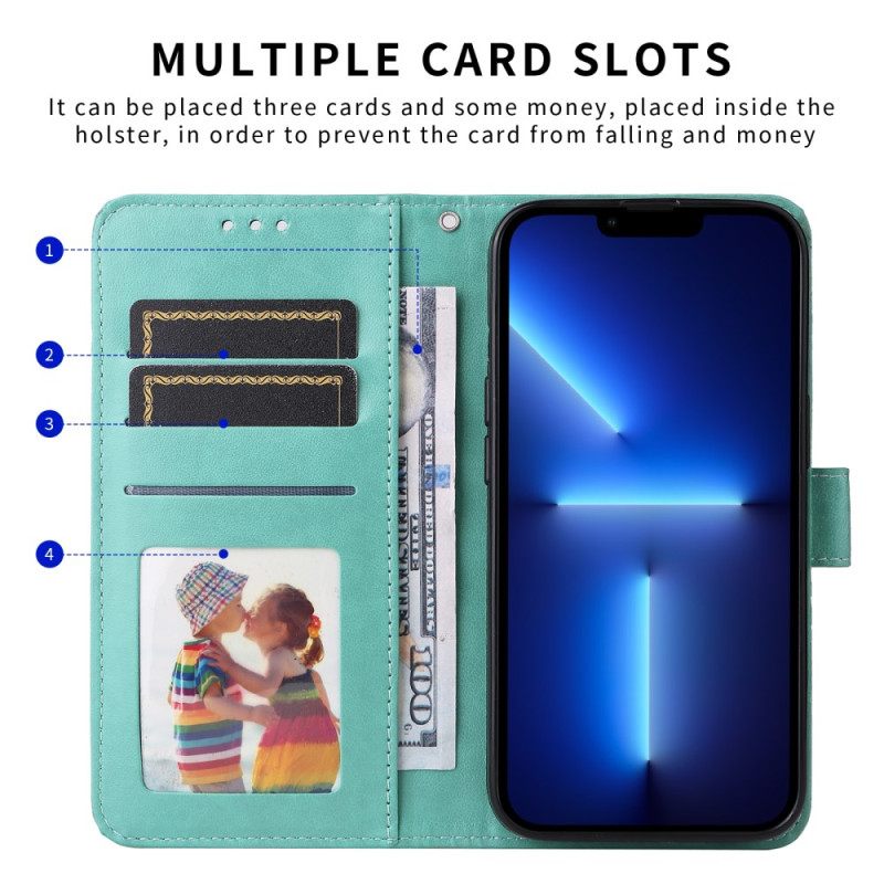 Δερματινη Θηκη Realme 14 5g Σχέδιο Ηλίανθου