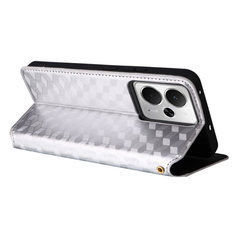 Δερματινη Θηκη Realme 14 5g Τρισδιάστατα Διαμάντια