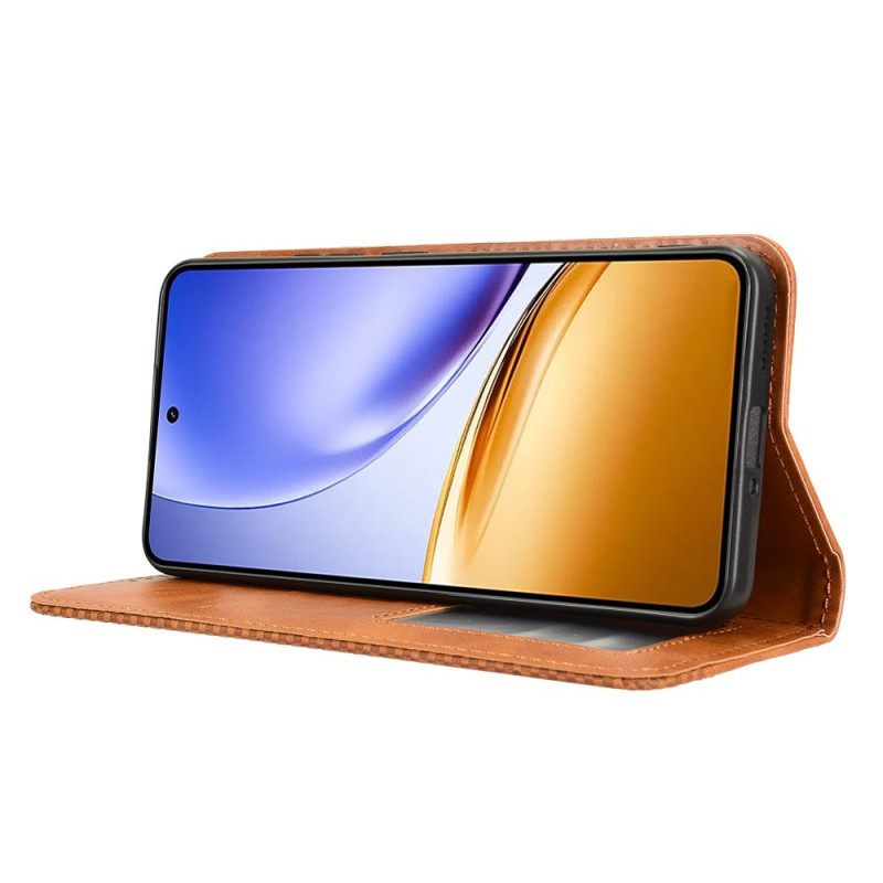 Δερματινη Θηκη Realme 14 5g Vintage Περίγραμμα