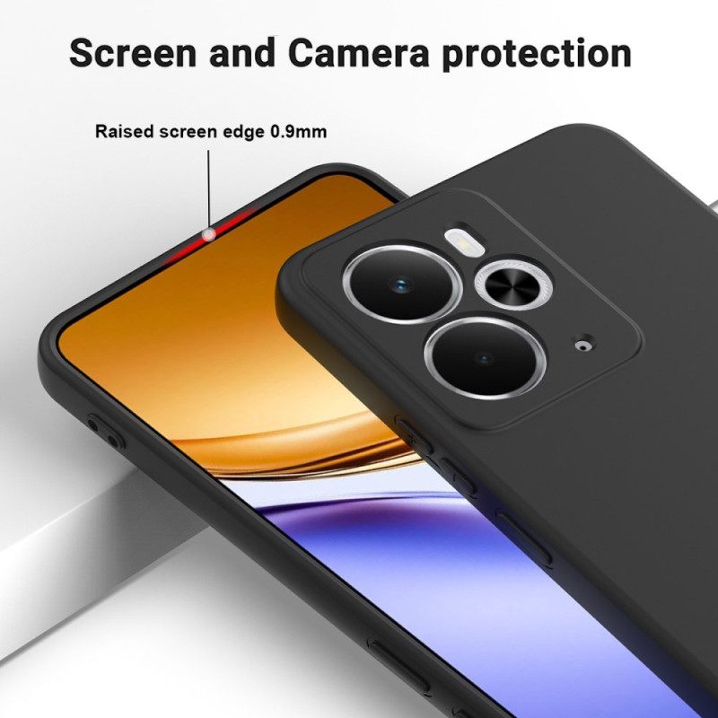 Κάλυμμα Realme 14 5g Υγρή Σιλικόνη Με Λουράκι