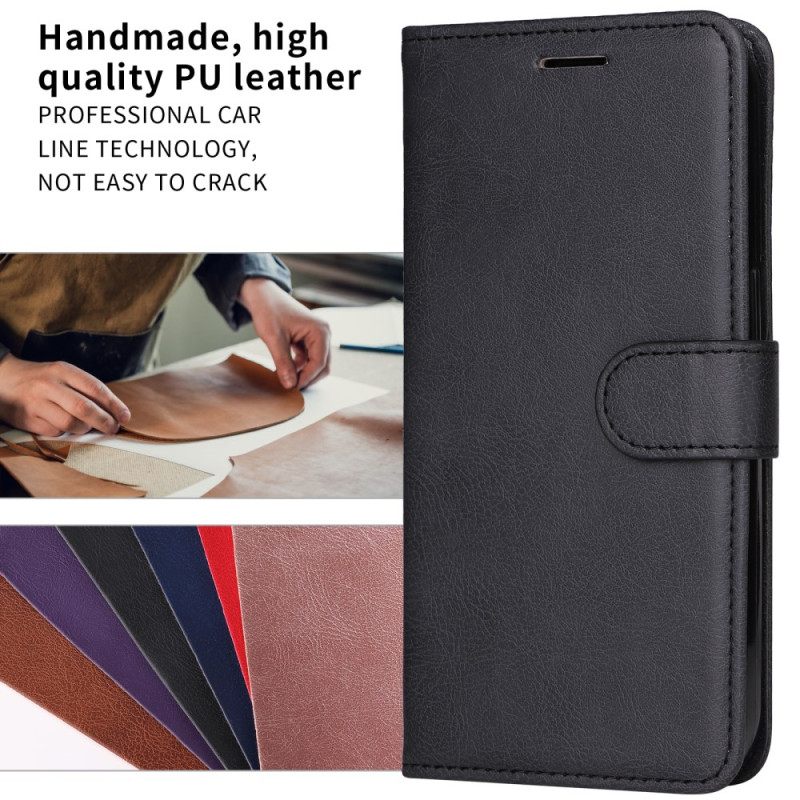 Θηκη Κινητου Realme 14 5g Απλό Εφέ Δέρματος Με Λουράκι