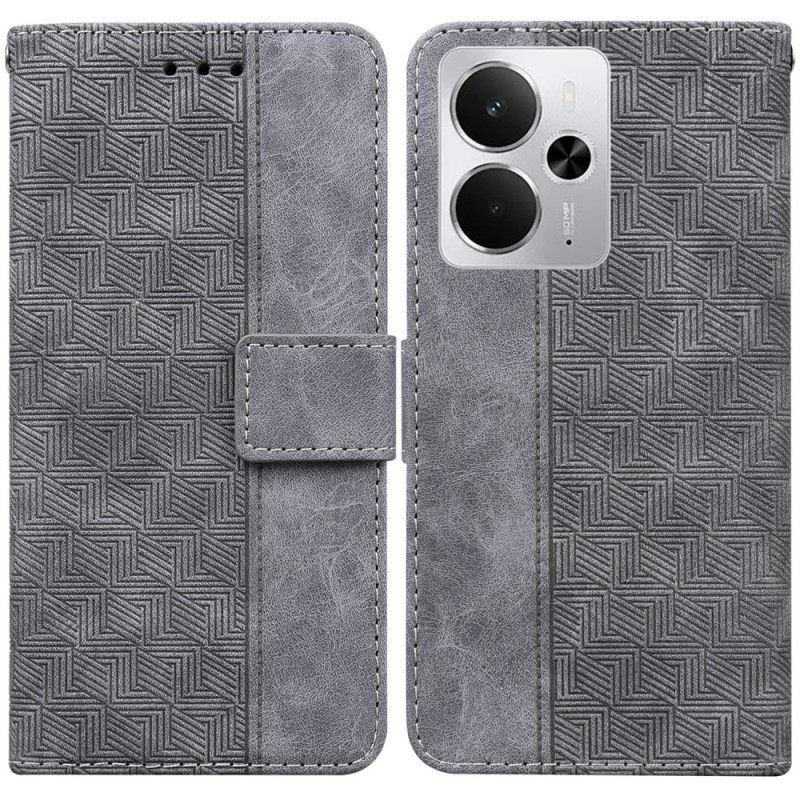 Θηκη Κινητου Realme 14 5g Υφαντό Σχέδιο