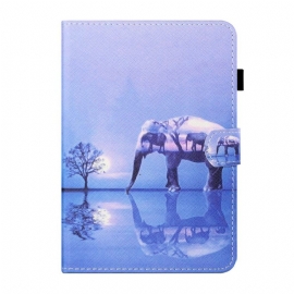 δερματινη θηκη iPad Mini 6 (2021) Elephant Art