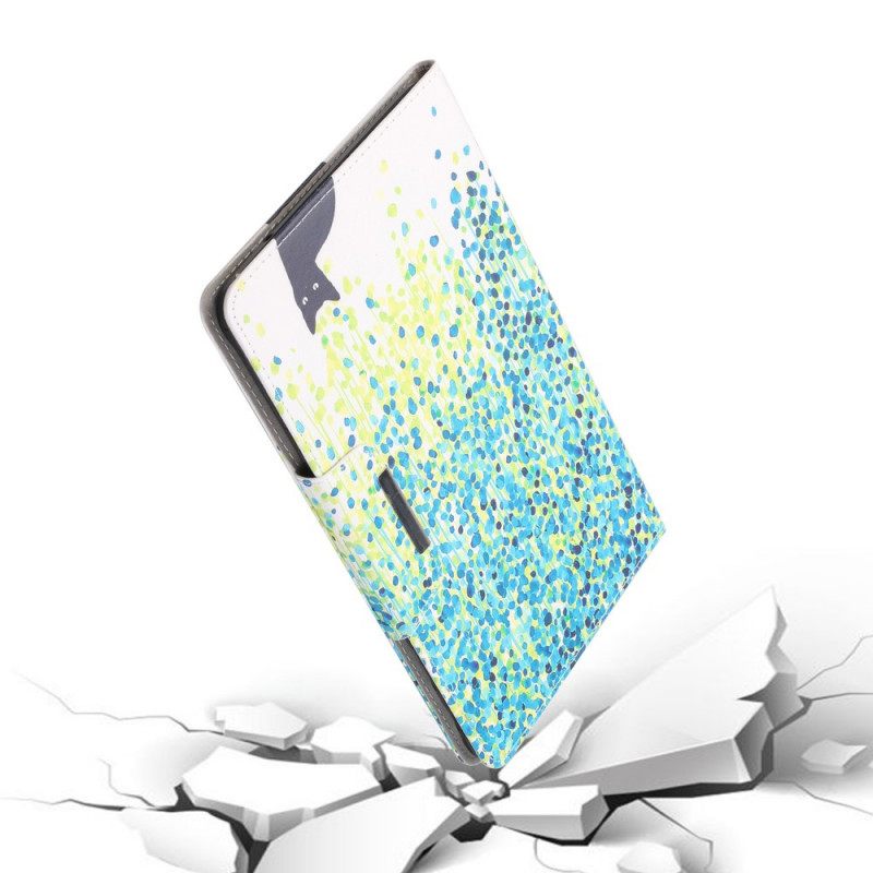 δερματινη θηκη iPad Mini 6 (2021) Μαύρη Γάτα