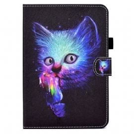 δερματινη θηκη iPad Mini 6 (2021) Psycho Cat