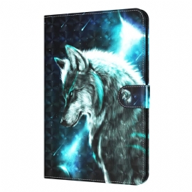 Κάλυμμα iPad Mini 6 (2021) Άγριος Λύκος Ελαφριάς Κηλίδας