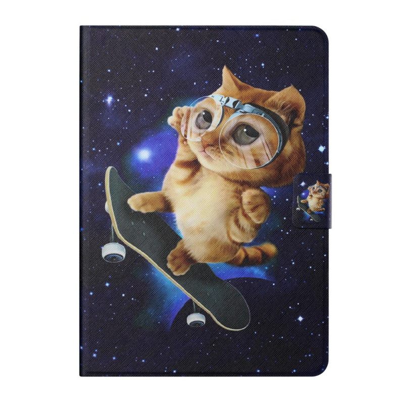Κάλυμμα iPad Mini 6 (2021) Γάτα Skateboard