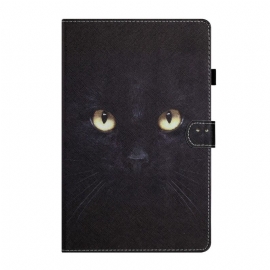 Κάλυμμα iPad Mini 6 (2021) Μαύρα Γάτα Μάτια