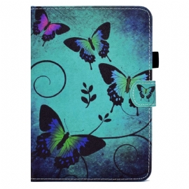 Κάλυμμα iPad Mini 6 (2021) Πεταλούδες Στην Πράσινη Οθόνη