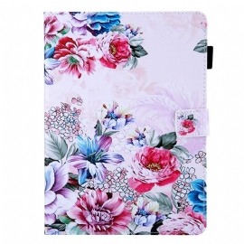 Κάλυμμα iPad Mini 6 (2021) Σχέδιο Λουλουδιών