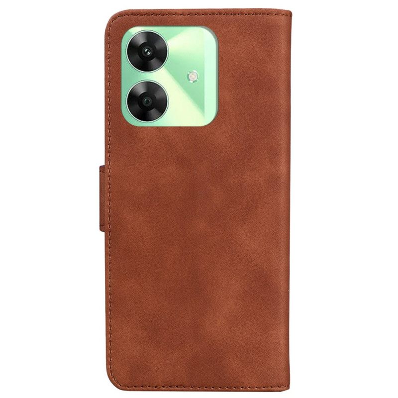 Δερματινη Θηκη Realme Note 60x Εφέ Σουέτ