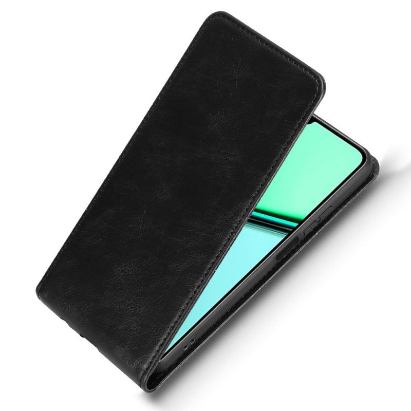 Δερματινη Θηκη Realme Note 60x Σχεδιασμός Με Κάθετο Πτερύγιο