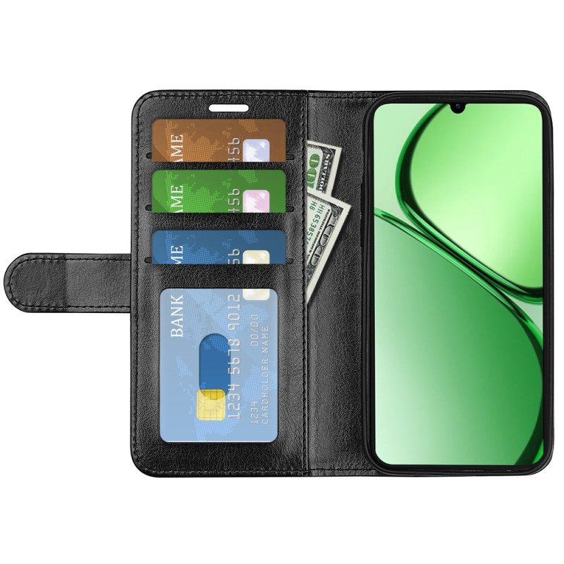 Δερματινη Θηκη Realme Note 60x Vintage Σιλικόνης