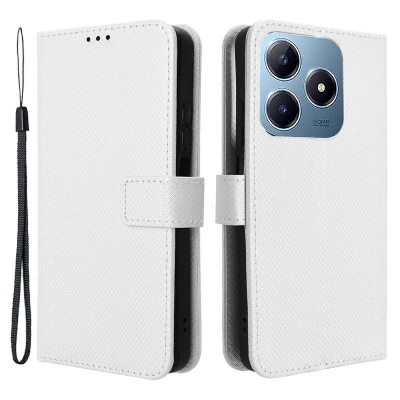 Θηκη Κινητου Realme Note 60x Θήκες Κινητών Κουκκίδες Με Λουράκια