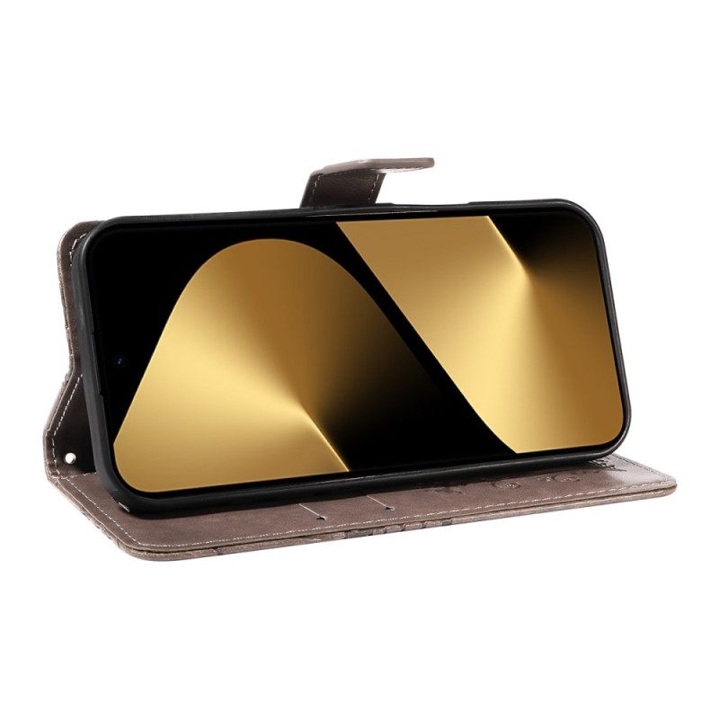 Δερματινη Θηκη Huawei Pura 80 Ultra Μεγάλες Πεταλούδες