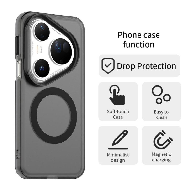 Κάλυμμα Huawei Pura 80 Ultra Magsafe Frosted Σιλικόνης