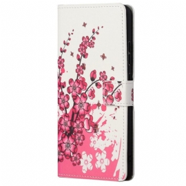 Κάλυμμα Xiaomi Redmi Note 11 Pro / 11 Pro 5G Τροπικά Λουλούδια