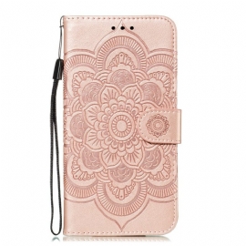 δερματινη θηκη iPhone 11 με κορδονι Μάνταλα Full Strap