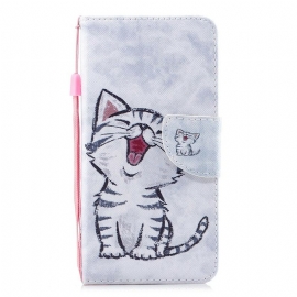 Κάλυμμα iPhone 11 με κορδονι Strappy Kitten