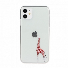 Θήκη iPhone 11 Λογότυπο Παιχνιδιών Giraffe
