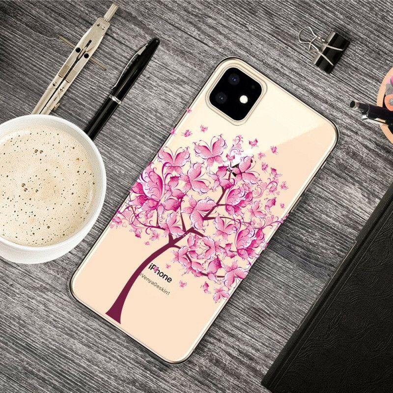 Θήκη iPhone 11 Pink Tree Top