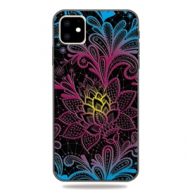 θηκη κινητου iPhone 11 Λουλουδάτο Έντονα Χρωματισμένο